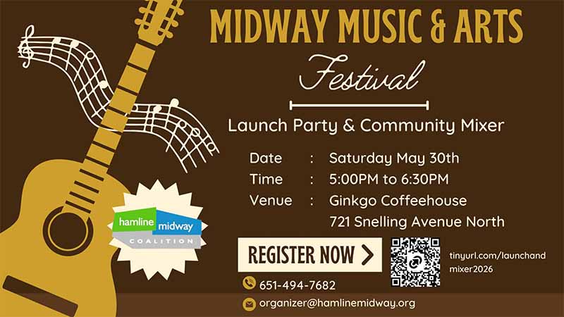 Midway Music and Arts Festival Launch Party and Community Mixer